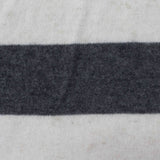 Grey Horizontal-Stripe Jersey Knit, Viscose — photo 2