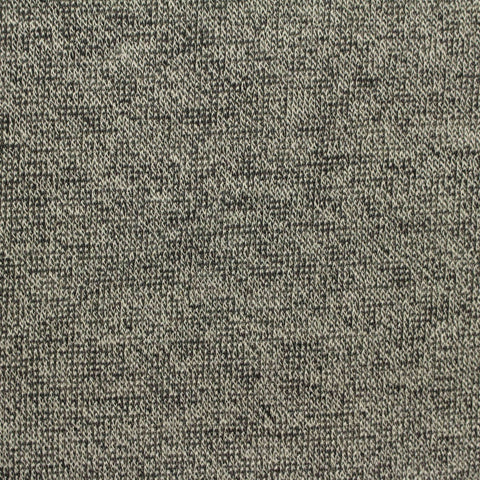 Black Marl Scuba Knit, Polyester