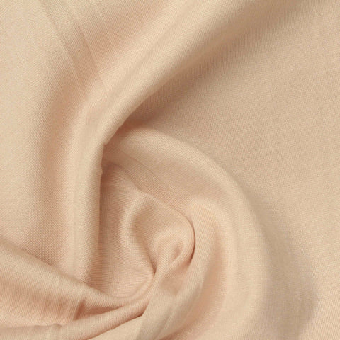 Viscose Nylon Stretch Ponte Knit Fabric, 270 gsm, 150 cm — Beige