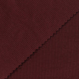 Cotton Polyester Stretch Rib Knit Fabric, 340 gsm, 135 cm — Red — photo 2