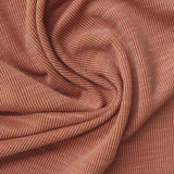 Modal Polyester Rib Knit Fabric, 213 gsm, 170 cm — Red — photo 2