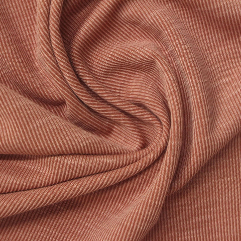 Modal Polyester Rib Knit Fabric, 213 gsm, 170 cm — Red