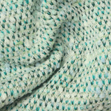 Heathered White Marl Bouclé, Poly-Cotton — photo 2