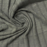 Slub Polyester Stretch Rib Knit Fabric, 190 gsm — Green — photo 2