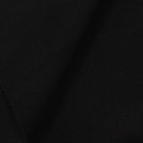 Polyester Viscose Stretch Woven Fabric, 228 gsm — Black — photo 2