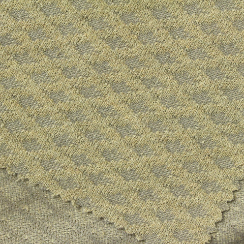 Light Green Heather Jacquard, Polyester