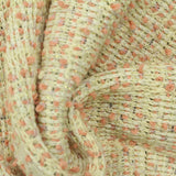 Polyester Cotton Blend Chunky Knit Fabric, 510 gsm, 180 cm — Beige — photo 2