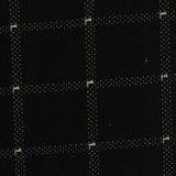 Black Check Interlock Knit, Polyester — photo 2