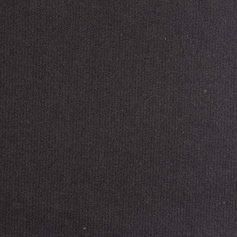 Brushed Viscose Acrylic Stretch Rib Knit Fabric, 310 gsm, 188 cm — Grey