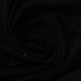 Polyester Stretch Jersey Knit Fabric, 130 gsm, 160 cm — Black — photo 2