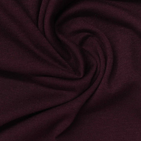 Polyester Viscose Stretch Jersey Knit Fabric, 220 gsm, 160 cm — Purple