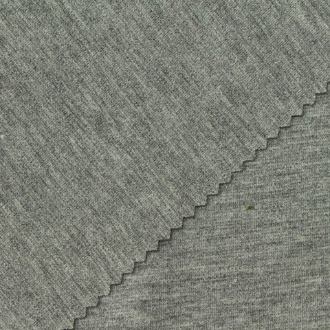 Grey Heathered-Marl Ponte Knit