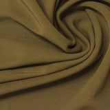 Viscose Stretch Interlock Knit Fabric, 300 gsm, 155 cm — Khaki — photo 2