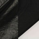 100% Nylon Plissé Fabric, 146 cm — Black, ref EF-203882 — photo 2