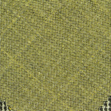 Black Houndstooth Interlock Knit, Polyester — photo 2