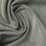 Dark Grey Stripe Rib Knit, Polyester — photo 2