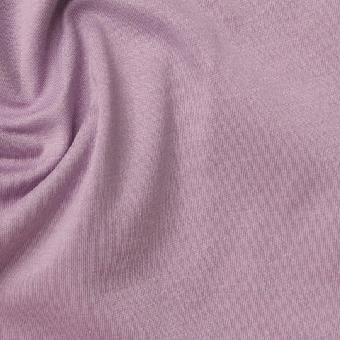 100% Cotton Interlock Knit Fabric, 210 gsm, 163 cm — Purple