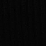 Viscose Polyester Stretch Rib Knit Fabric, 200 gsm, 160 cm — Black — photo 2
