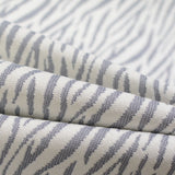 Grey Zebra Jacquard, Acrylic-Poly — photo 2