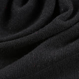 Polyester Viscose Stretch Jersey Knit Fabric, 275 gsm — Black — photo 2
