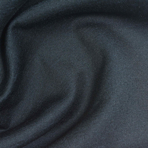Yarn-Dyed Polyester Stretch Scuba Knit Fabric, 324 gsm, 164 cm — Navy