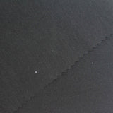 Viscose Nylon Stretch Ponte Knit Fabric, 420 gsm, 155 cm — Black — photo 2