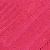 Viscose Polyester Stretch Rib Knit Fabric, 260 gsm, 165 cm — Pink — photo 2