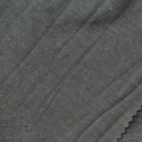 Dark Grey Marl Jersey Knit, Poly-Viscose, 180 gsm, 152 cm