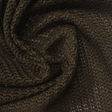 Dark Olive Geometric Chunky Knit, Poly-Viscose — photo 2