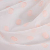 Pink Dots Jacquard, Viscose-Nylon — photo 2