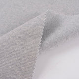 Light Grey Marl Rib Knit, Cotton — photo 2