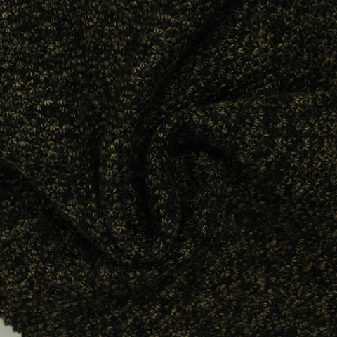 Dark Green Star Jacquard, Polyester