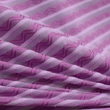 Pink Horizontal-Band Jacquard, Polyester — photo 2