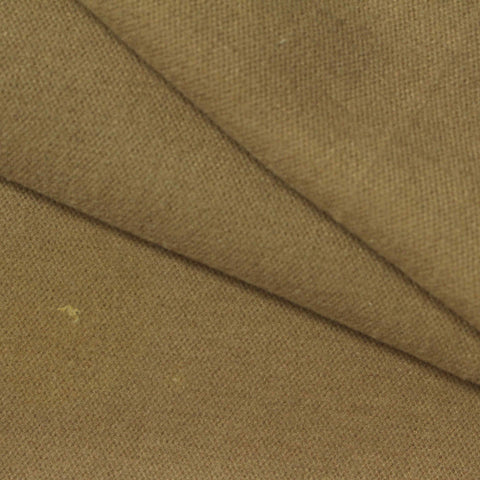 Polyester Viscose Stretch Piqué Knit Fabric, 400 gsm, 155 cm — Khaki