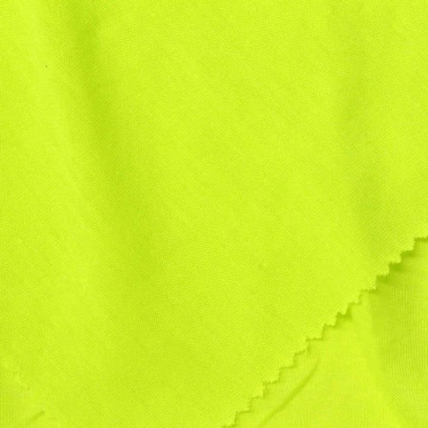 100% Polyester Jersey Knit Fabric, 140 gsm, 168 cm — Yellow