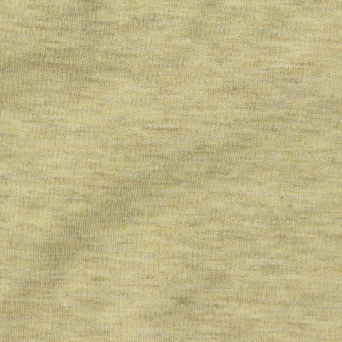 Light Yellow Marl French Terry, Poly-Viscose, 250 gsm