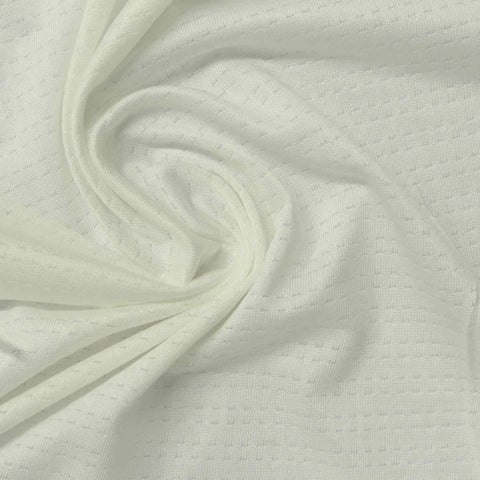 Grey Tone-on-Tone Square Mesh, Polyester