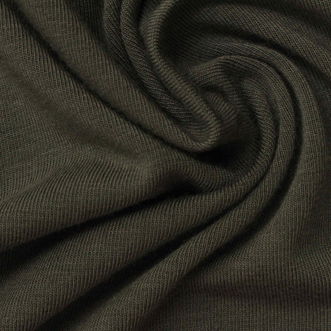 Modal Stretch Jersey Knit Fabric, 174 gsm, 150 cm — Green