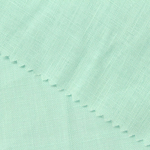 100% Linen Woven Fabric, 150 gsm — Green