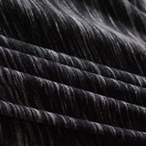 Black Marl Chunky Knit, Polyester — photo 2