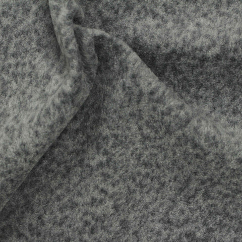 Grey Marl Fleece, Polyester, 190 gsm, 160 cm