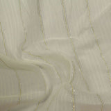 Silver Stripes Woven, Viscose — photo 2