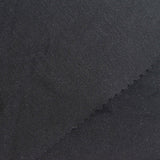 Viscose Nylon Stretch Ponte Knit Fabric, 270 gsm, 150 cm — Black — photo 2