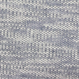 Blue Heathered-Marl Chunky Knit, Cotton-Poly — photo 2