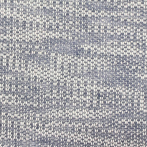 Blue Heathered-Marl Chunky Knit, Cotton-Poly