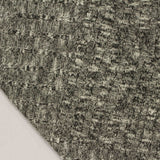 Black Heathered-Marl Rib Knit, Viscose-Poly — photo 2