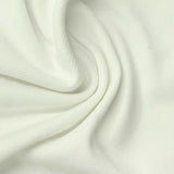 Polyester Stretch Rib Knit Fabric, 370 gsm, 180 cm — White — photo 2