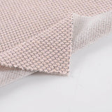 Light Beige Geometric Interlock Knit, Polyester — photo 2