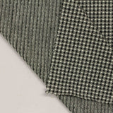 Black Check Jersey Knit, Poly-Cotton — photo 2