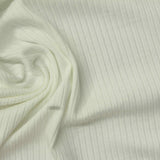 Viscose Stretch Rib Knit Fabric, 270 gsm, 125 cm — Khaki — photo 2